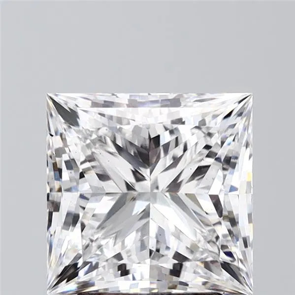 3.00ct Princess Lab Grown Diamond (Colour D, Clarity VS2, IGI Certified)