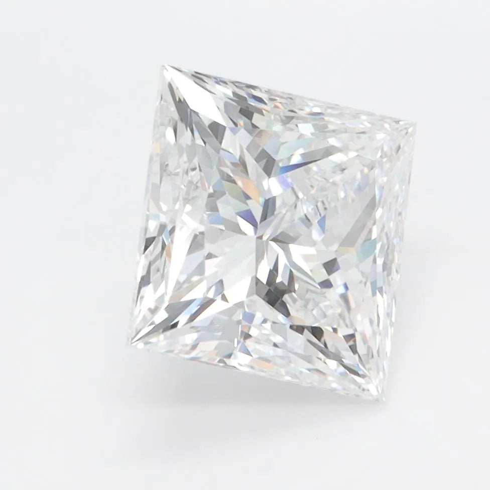 3.00ct Princess Lab Grown Diamond (Colour D, Clarity VVS1, IGI Certified)