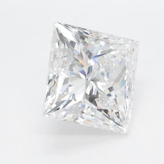 3.00ct Princess Lab Grown Diamond (Colour D, Clarity VVS1, IGI Certified)