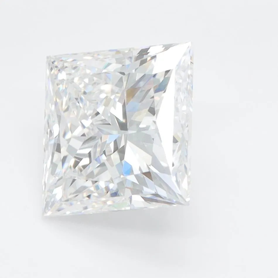 3.00ct Princess Lab Grown Diamond (Colour D, Clarity VVS1, IGI Certified)