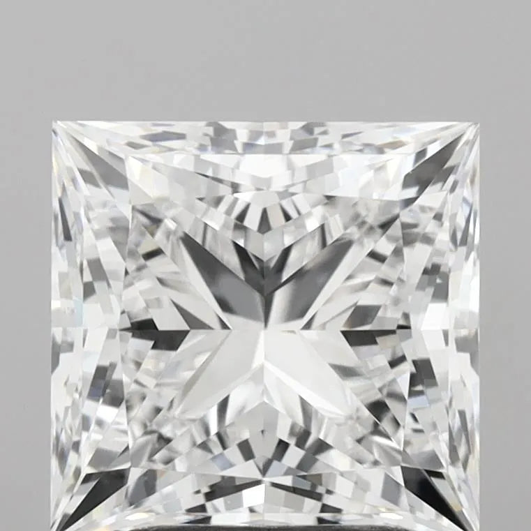 3.00ct Princess Lab Grown Diamond (Colour D, Clarity VVS2, IGI Certified)