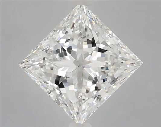 3.00ct Princess Lab Grown Diamond (Colour D, Clarity VVS2, IGI Certified)