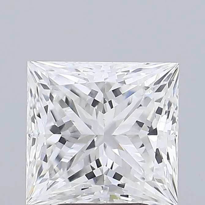3.00ct Princess Lab Grown Diamond (Colour E, Clarity VS1, IGI Certified)