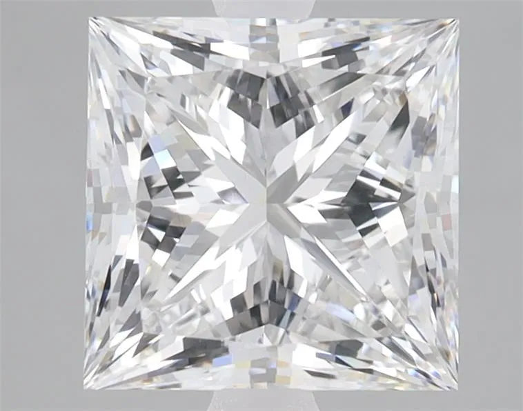 3.00ct Princess Lab Grown Diamond (Colour E, Clarity VS1, IGI Certified)
