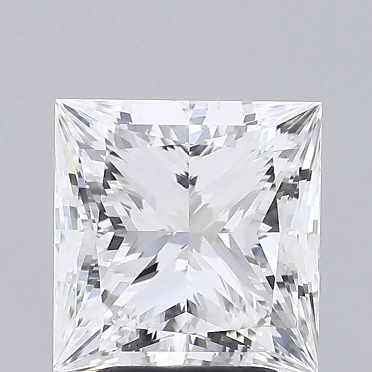 3.00ct Princess Lab Grown Diamond (Colour E, Clarity VVS1, IGI Certified)