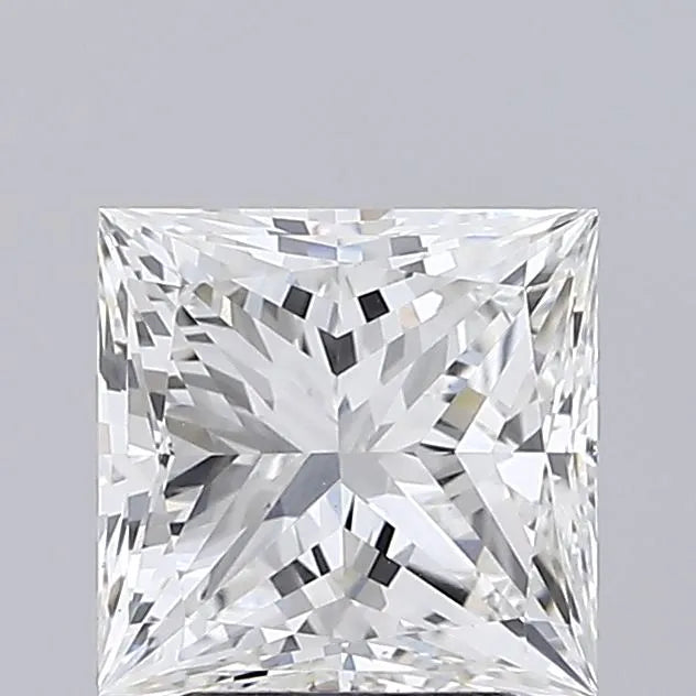 3.00ct Princess Lab Grown Diamond (Colour E, Clarity VVS2, IGI Certified)