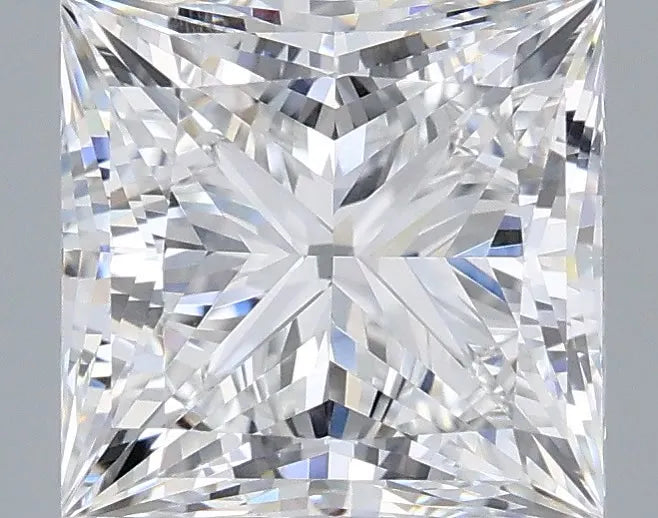 3.00ct Princess Lab Grown Diamond (Colour E, Clarity VVS2, IGI Certified)