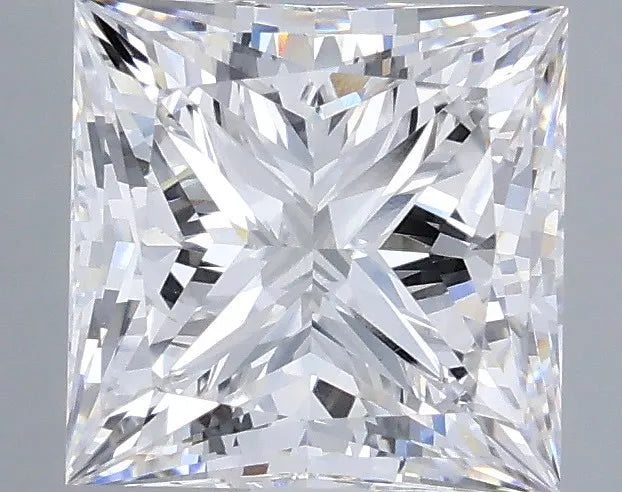 3.00ct Princess Lab Grown Diamond (Colour E, Clarity VVS2, IGI Certified)