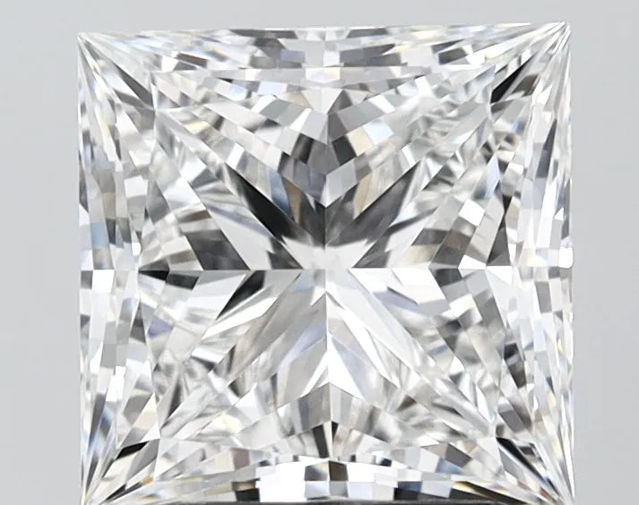 3.00ct Princess Lab Grown Diamond (Colour E, Clarity VVS2, IGI Certified)