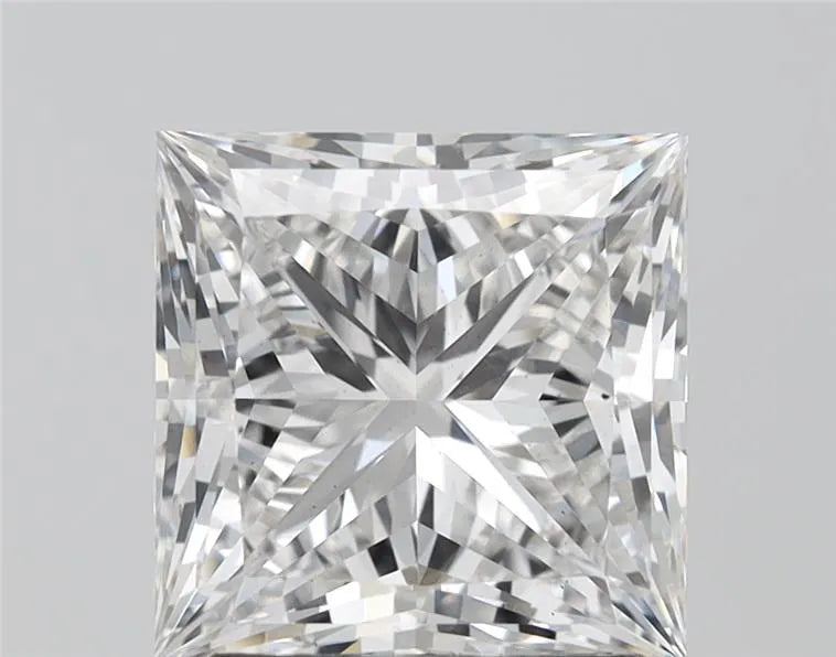 3.00ct Princess Lab Grown Diamond (Colour F, Clarity VS2, GIA Certified)