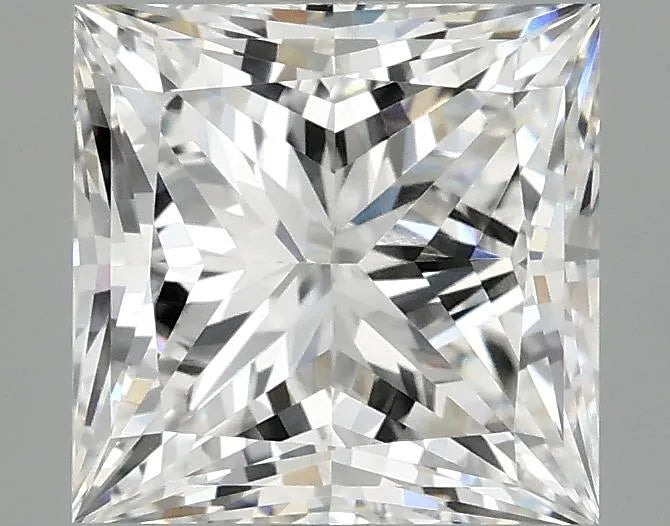 3.00ct Princess Lab Grown Diamond (Colour F, Clarity VVS2, IGI Certified)