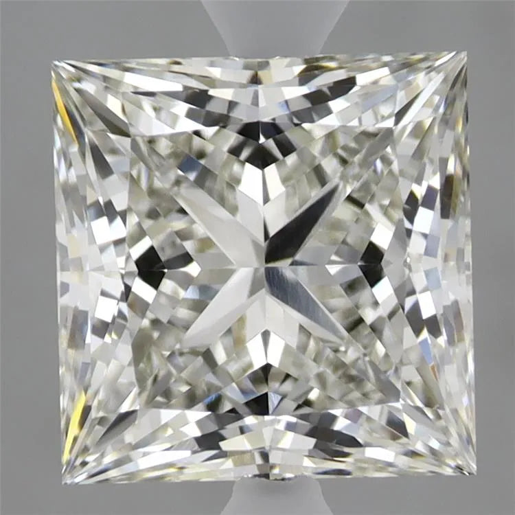 3.00ct Princess Lab Grown Diamond (Colour G, Clarity VVS2, IGI Certified)