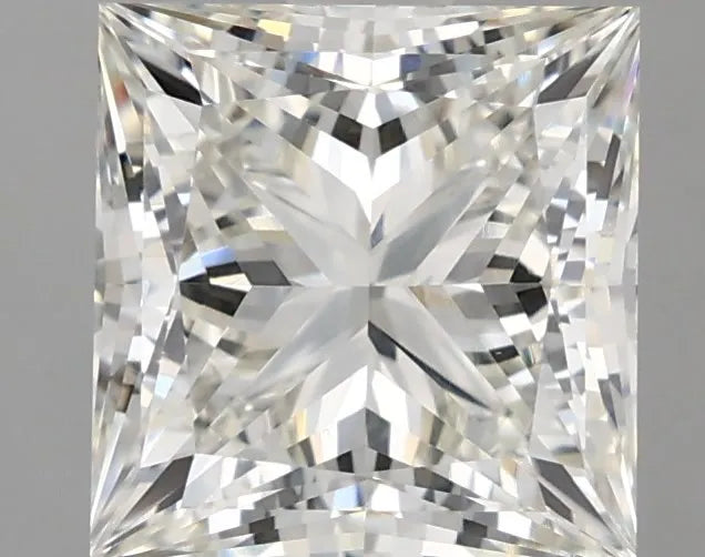 3.00ct Princess Lab Grown Diamond (Colour H, Clarity VS1, IGI Certified)