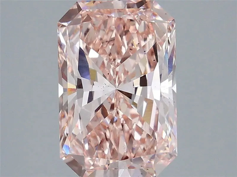 3.00ct Radiant Lab Grown Diamond (Colour Fancy Intense Pink, Clarity VS2, IGI Certified)