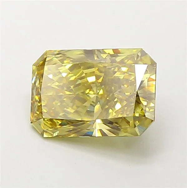 3.00ct Radiant Lab Grown Diamond (Colour Fancy Intense Yellow, Clarity VS2, IGI Certified)