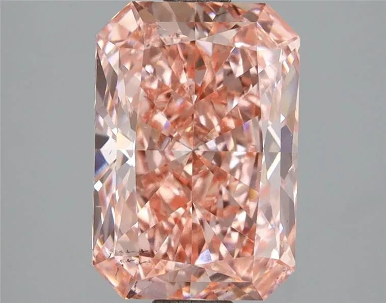 3.00ct Radiant Lab Grown Diamond (Colour Fancy Vivid Pink, Clarity SI1, IGI Certified)