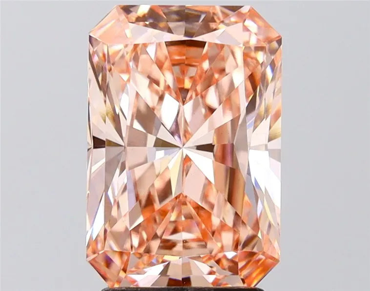 3.00ct Radiant Lab Grown Diamond (Colour Fancy Vivid Pink, Clarity VVS2, IGI Certified)