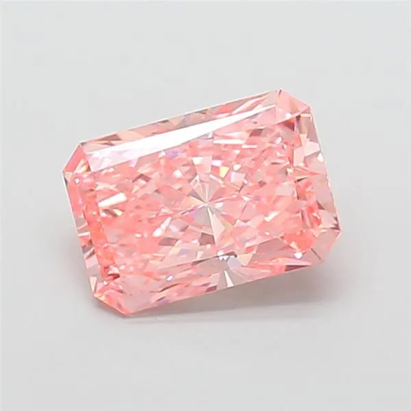 3.00ct Radiant Lab Grown Diamond (Colour Fancy Vivid Pink, Clarity VVS2, IGI Certified)
