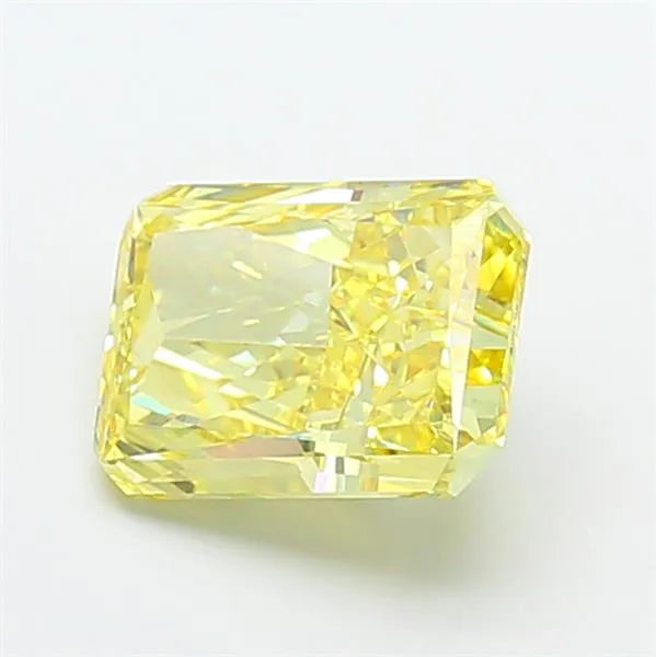3.00ct Radiant Lab Grown Diamond (Colour Fancy Vivid Yellow, Clarity VS1, IGI Certified)