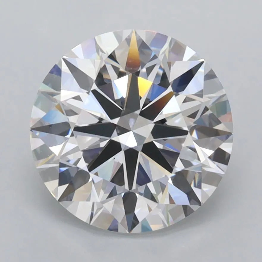 3.00ct Round Lab Grown Diamond (Colour D, Clarity FL, Cut ID, IGI Certified)