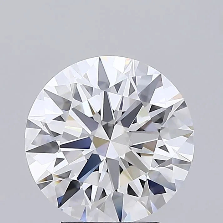 3.00ct Round Lab Grown Diamond (Colour D, Clarity FL, Cut ID, IGI Certified)