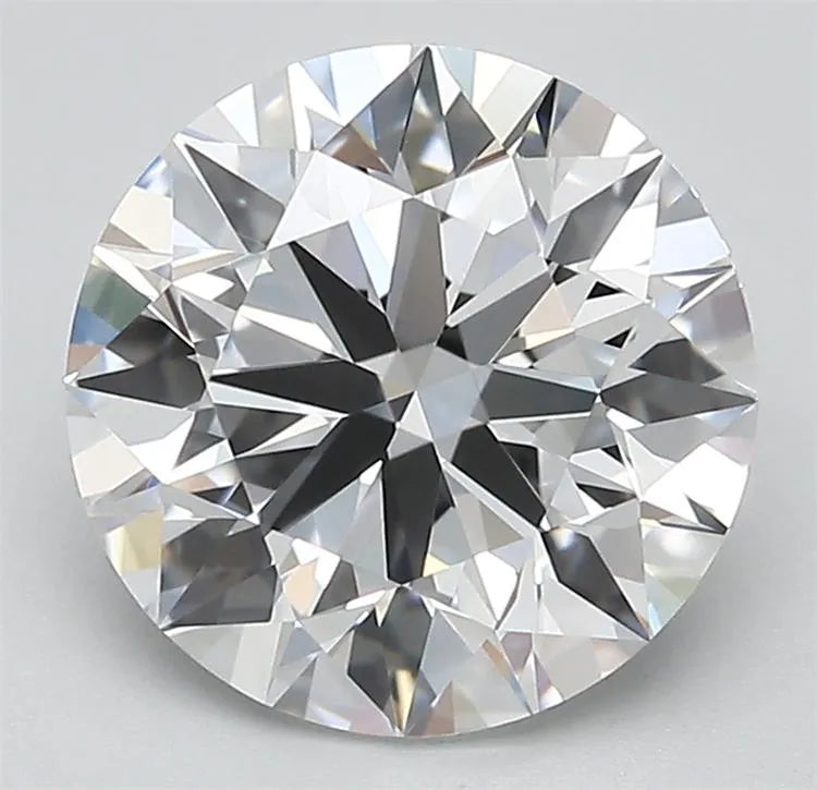 3.00ct Round Lab Grown Diamond (Colour D, Clarity IF, Cut ID, IGI Certified)