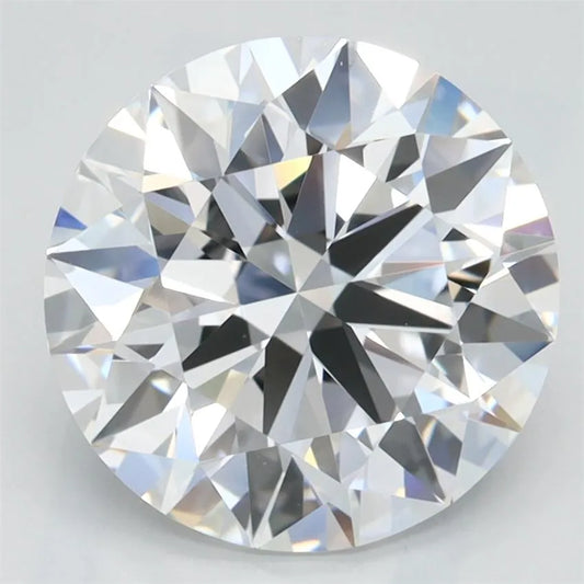 3.00ct Round Lab Grown Diamond (Colour D, Clarity IF, Cut ID, IGI Certified)
