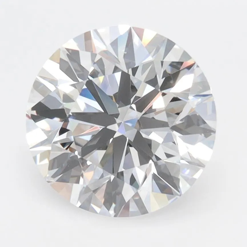 3.00ct Round Lab Grown Diamond (Colour D, Clarity IF, Cut ID, IGI Certified)