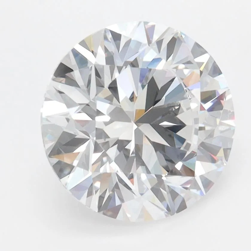 3.00ct Round Lab Grown Diamond (Colour D, Clarity IF, Cut ID, IGI Certified)