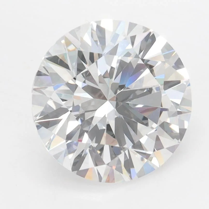 3.00ct Round Lab Grown Diamond (Colour D, Clarity IF, Cut ID, IGI Certified)