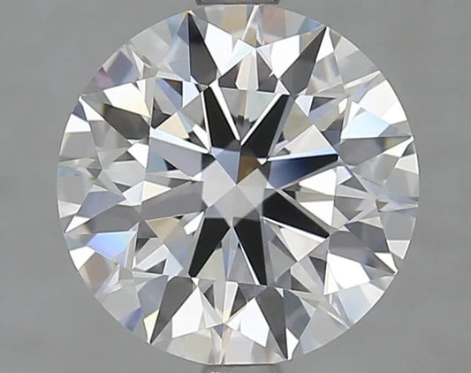 3.00ct Round Lab Grown Diamond (Colour D, Clarity VVS1, Cut EX, GIA Certified)