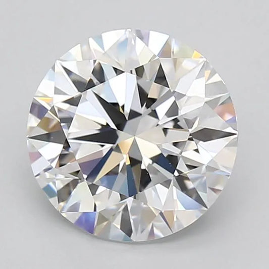 3.00ct Round Lab Grown Diamond (Colour D, Clarity VVS1, Cut EX, GIA Certified)
