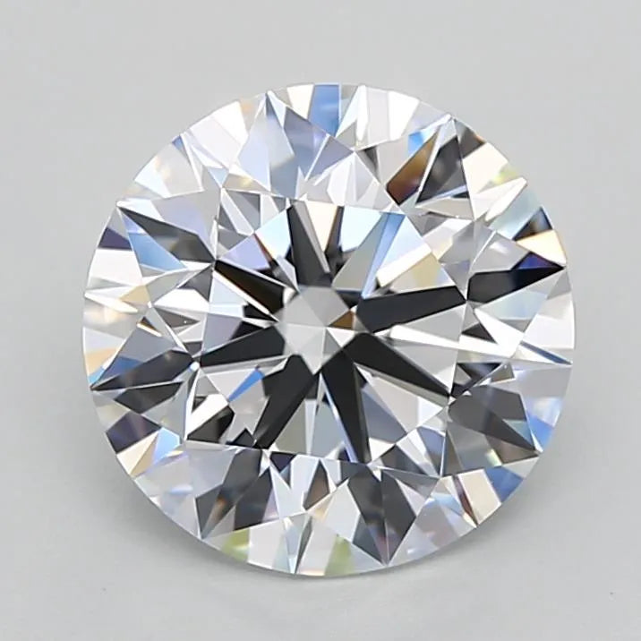 3.00ct Round Lab Grown Diamond (Colour D, Clarity VVS1, Cut ID, IGI Certified)