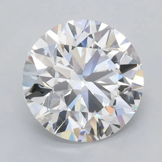 3.00ct Round Lab Grown Diamond (Colour D, Clarity VVS1, Cut ID, IGI Certified)