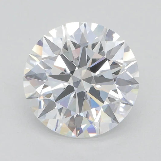 3.00ct Round Lab Grown Diamond (Colour D, Clarity VVS2, Cut EX, GIA Certified)