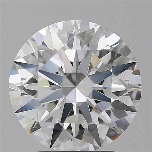 3.00ct Round Lab Grown Diamond (Colour D, Clarity VVS2, Cut EX, IGI Certified)