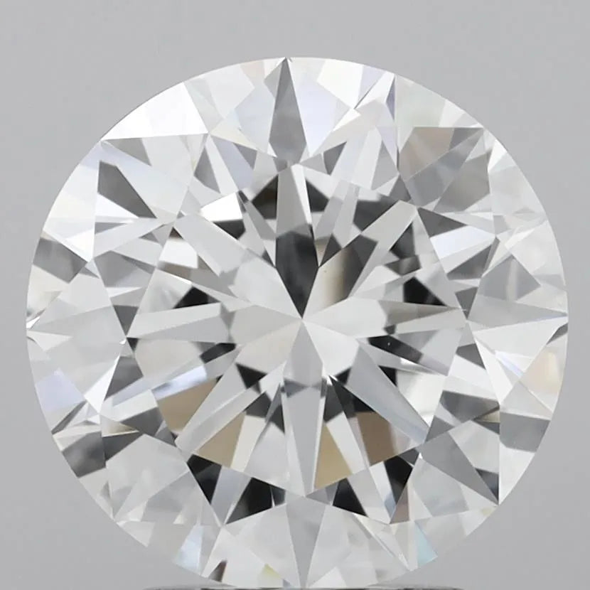 3.00ct Round Lab Grown Diamond (Colour D, Clarity VVS2, Cut EX, IGI Certified)