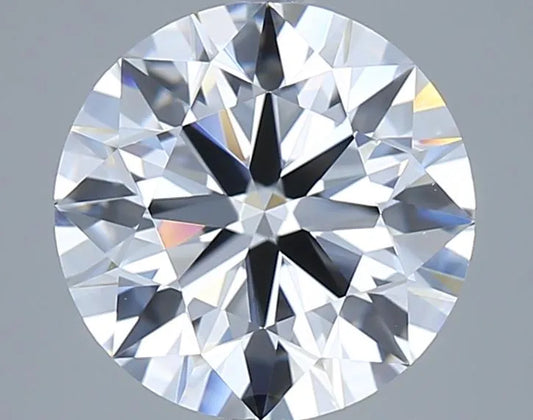3.00ct Round Lab Grown Diamond (Colour D, Clarity VVS2, Cut ID, IGI Certified)