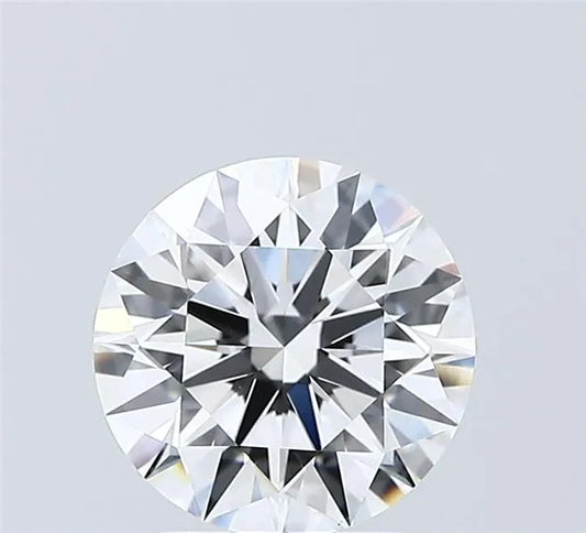 3.00ct Round Lab Grown Diamond (Colour D, Clarity VVS2, Cut ID, IGI Certified)