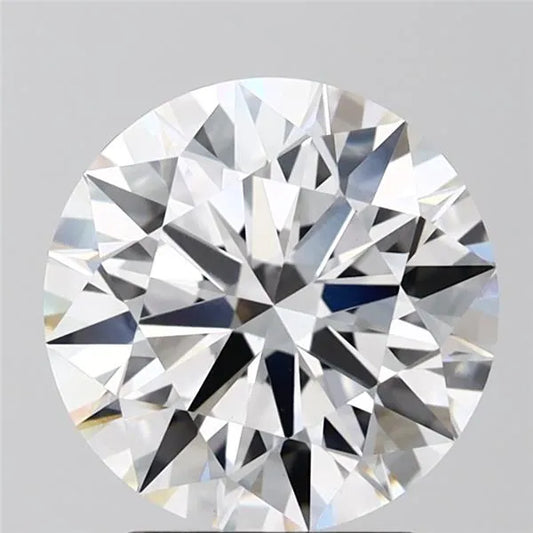 3.00ct Round Lab Grown Diamond (Colour D, Clarity VVS2, Cut ID, IGI Certified)