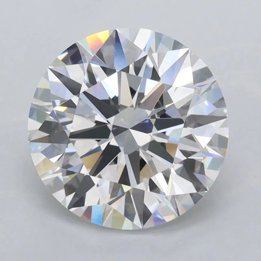 3.00ct Round Lab Grown Diamond (Colour E, Clarity FL, Cut ID, IGI Certified)