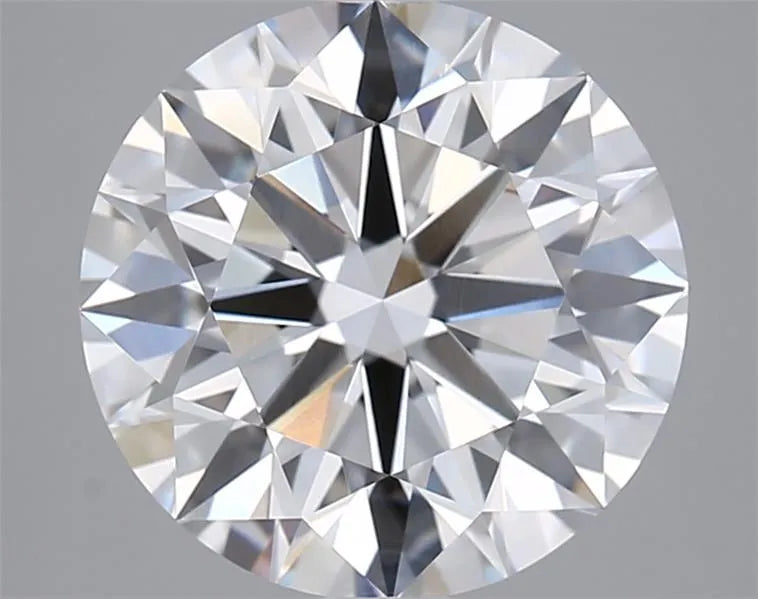 3.00ct Round Lab Grown Diamond (Colour E, Clarity IF, Cut ID, IGI Certified)