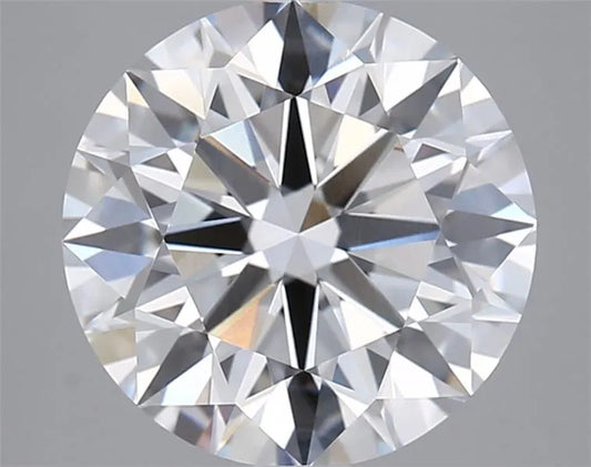 3.00ct Round Lab Grown Diamond (Colour E, Clarity IF, Cut ID, IGI Certified)