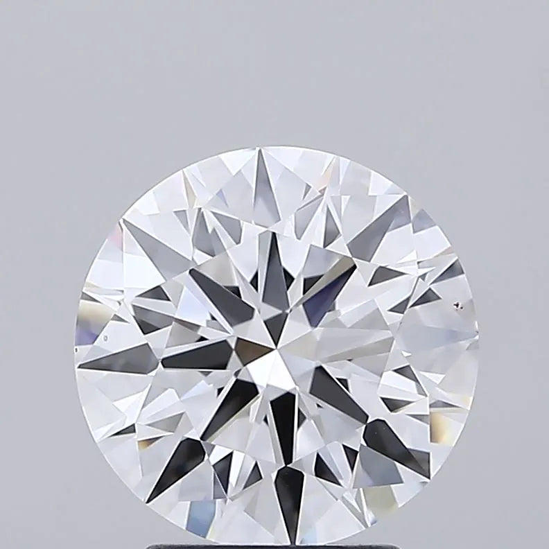 3.00ct Round Lab Grown Diamond (Colour E, Clarity IF, Cut ID, IGI Certified)