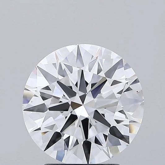 3.00ct Round Lab Grown Diamond (Colour E, Clarity IF, Cut ID, IGI Certified)