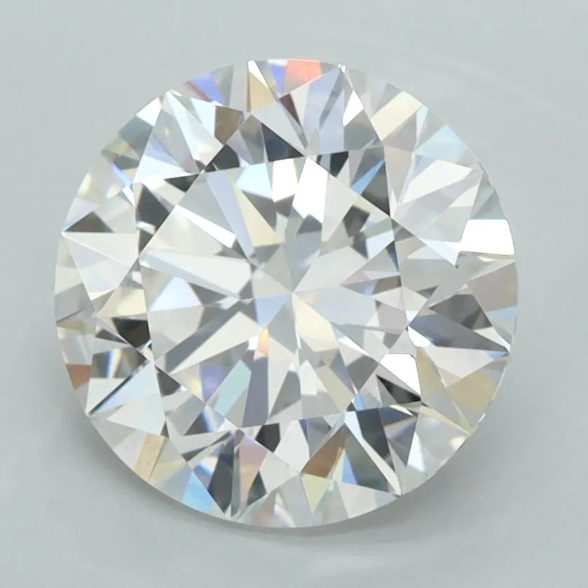 3.00ct Round Lab Grown Diamond (Colour E, Clarity IF, Cut ID, IGI Certified)