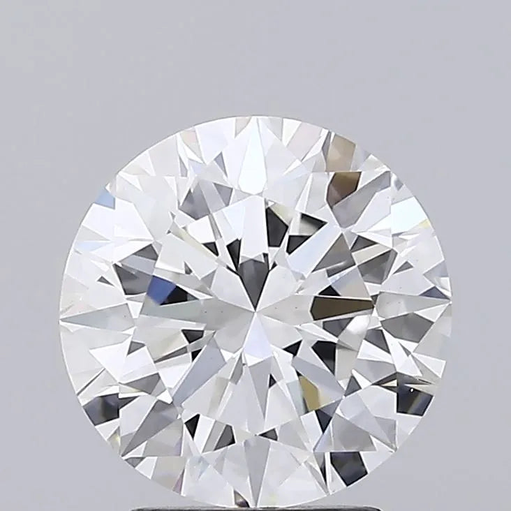3.00ct Round Lab Grown Diamond (Colour E, Clarity SI1, Cut EX, IGI Certified)