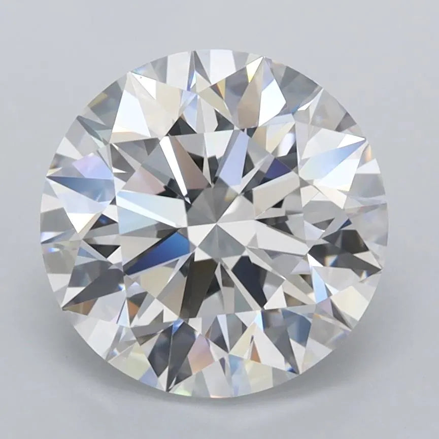 3.00ct Round Lab Grown Diamond (Colour E, Clarity VVS1, Cut ID, IGI Certified)