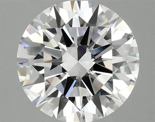 3.00ct Round Lab Grown Diamond (Colour E, Clarity VVS2, Cut EX, IGI Certified)