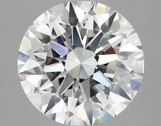 3.00ct Round Lab Grown Diamond (Colour E, Clarity VVS2, Cut ID, IGI Certified)